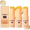 JIAOY Bastone siero di vitamina C per viso e corpo siero sbiancante e idratante - Il bastone multi-balsamo bilancia il tono della pelle, rimuove le macchie scure (3 pezzi)