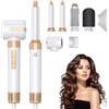 ZOYDP Asciuga Capelli 7 In 1, Air Styler Con Spazzola Asciugacapelli, Lisciante, Diffusore, Ugello Per Lo Styling, 110000 Giri/Min Phon Per Lisciare, Volume e Styling