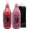 FEI FAN SET PER LA CURA DEI CAPELLI: Shampoo LISCI PERFETTI 500ml + Balsamo LISCI PERFETTI, Per Capelli Crespi e Indisciplinati 500ml + Fascia Per Capelli