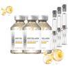 NicVey Fiala di peptide di seta per il lifting intensivo, siero viso anti invecchiamento, siero viso al collagene profondo peptide di seta intensivo per rassodare e sollevare il viso (3 pezzi)