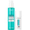 L'Oreal Paris L'Oréal Paris Bright Reveal Siero Detergente Anti-Macchie con Niacinamide e Acido Salicilico 150ml + Fluido UV Anti-Macchie Protezione SPF 50+ con Niacinamide e Vitamina E 50ml - Set da 2