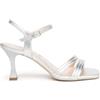 Nero Giardini E615683DE Sandali Donna in Pelle - Argento 36 EU