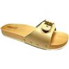 M.a.u.r.i. Zoccolo in Legno da Uomo - Made in Italy Beige