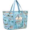 JANSBEN Borsa Mare Donna Grande XXL Famiglia con Scomparto Scarpe Borsa Da Spiaggia Impermeabile Ideale per Spiaggia, Piscina, Picnic e Viaggi Blu
