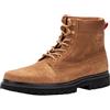Calvin Klein Eva Mid Laceup Boot Suede, Stivaletto medio Uomo, Marrone (Monks Rob/Black/Orange Pop), 43 EU