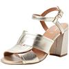 Geox Sandalo da donna D New Eraklia 80, Lt Gold., 38 EU