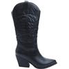 BATA Stivale western da donna con tacco