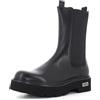 Cult CLW326700 Slash Black Scarponcini per Donna in Pelle abrasivata con Elastico e Lampo (Taglia 41)