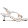 Nero Giardini E513222DE Sandali Donna in Pelle - Argento 37 EU