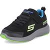 Skechers Dynamic Tread, Scarpe Da Ginnastica Bambini e ragazzi, Black Blue Lime, 30 EU