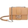 Armani Exchange Jodie, Sustainable, Chain strap - Borsa a tracolla DONNA, CAMEL ROSE, One size -
