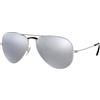 Ray-Ban RAY BAN - LIMITED EDITION RB 3025 GOCCIA POLARIZED SPECCHIATO ARGENTO 58 MM EDIZIONE LIMITATA