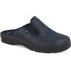 Fly Flot | Classic Woman, Pantofole Donna con Elastico e Ricami, Ciabatte con Tomaia Stretch Adattiva in Microfibra Elasticizzata, Sottopiede in Microfibra Antishock, Blu, 37