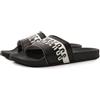 Dirk Bikkembergs Ciabatta uomo BIKKEMBERGS a fascia mare o piscina slide beachwear con logo articolo BKK2MSR03 serie: half logo, Navy, 43