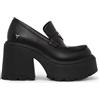 Windsor Smith Mocassini con Plateau in Pelle Nera da Donna Windsorsmith - Spolied