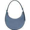 Furla Pelle borsa a tracolla borsa da sera Delizia Mini Shoulder Bag Grigio Blu blu scuro