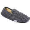 Le Clare Potter Treccia - Pantofola Invernale Uomo in Panno e Lana Intrecciata - Colore Rosso - Taglia 43