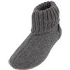 HAFLINGER Everest Karlo, Pantofole a Stivaletto Unisex-Adulto, Rosso (Rubin 11), 42 EU