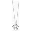 Kidult Collana Donna Silver KIDULT - STYLE 65 Fiore Acciaio Martellato codice 851140