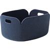 Muuto - Cestino Restore - Blu - Feltro riciclato - Designer Mika Tolvanen