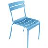 Fermob - Sedia impilabile Luxembourg - Blu - Alluminio laccato - Designer Frédéric Sofia