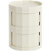 Hay - Portaoggetti Facet - Beige - ABS riciclato - Designer Stefan Scholten