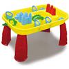 Jamara 460344 - Tavola da gioco sabbia e acqua Castello - Facile montaggio, Si puó riempire con acqua, Multicolore, Sviluppa la creativitá