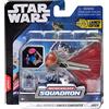 Bizak Star Wars Nave 8 cm Ginivex Class Starfighter, con 1 statuetta (62610005)