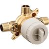Moen U130CIS M-CORE 3-Series 3 Port Shower Mixing Valve with CC/IPC Connections and Stops