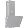 Wiggo WE-E513G(G) - Cappa inclinata - 50cm - Vetro grigio