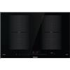 Hisense I8455C Piano Cottura A Induzione, 80 Cm, 4 Zone, Vetroceramica, Nero, Comandi Frontali, Touch Control