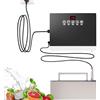 DPQYJPP Lavastoviglie portatile a ultrasuoni, macchina per la pulizia lavastoviglie multifunzionale, lavatrice a ultrasuoni per verdure, senza installazione per piatti, frutta, frutti mare
