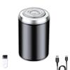 QingxingFa Sopami Mini Rasoio Elettrico, Sopami Mini Rasoio, Rasoio da Viaggio Tasca Portatile per Uomini Donne (Black)