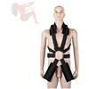 CSCLI 1 set di cinghie in nylon nero per altalena
