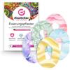 Diasticker | Cerotto per sensore Dexcom G6 (5 pezzi, mix cotton candy) | impermeabile - delicato sulla pelle - traspirante - forte tenuta | cerotto autoadesivo, fissaggio con sensore di fissaggio