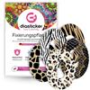 Diasticker | Cerotto per sensore Dexcom G6 (10 pezzi, MIX SAFARI) | Impermeabile - Delicato sulla pelle - Traspirante - Forte tenuta | Cerotto di fissaggio autoadesivo, fissaggio con sensore