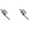 KKUWVEAMP Tagliacapelli professionale 3.7V 7200RPM Motore brushless da 24 mm con testa in ottone e rame, compatibile con Babyliss, 787/726/707, parti di ricambio for tagliacapelli(2PC)