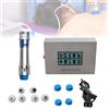 BDJSN Macchina Portatile Per Terapia Ad Onde D'urto, Massaggiatore Elettromagnetico Ad Onde D'urto Da 1-16 HZ, Con 7 Testine Massaggianti, Per Alleviare Il Dolore Al Collo, Alla Schiena E Alle Spalle