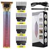 Hliloy Beooshop - Rasoio elettrico senza fili, rasoio elettrico Beooshop, trimmer Yamloveme, tagliacapelli senza fili, rasoio elettrico ricaricabile senza fili, rasoio elettrico da uomo (rosa)
