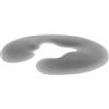 LALADEFIEE Cuscino Massaggio Viso in Silicone Ergonomico a Forma di U con Supporto Morbido per Spa e Trattamenti Corpo con Respirazione senza Cuciture e Rilassamento Profondo