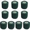 ZESLIV 10 Rotoli benda elastica coesiva, Fasciature Benda Elastica Bendaggio, Benda Elastica per Fasciatura, Autoadesiva Bende, garza autoadesiva
