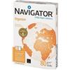 NAVIGATOR Office Paper Solutions NAVIGATOR Organizer 4 Fori, Formato A4, 80 Gr, Confezione da 5 Risme, 1581UN