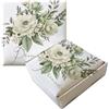 Social Crazy Scatole Portaconfetti mattonella per cerimonie Personalizzate - Promessa di Matrimonio Anemone - Scatoline Bomboniere battesimo, compleanno, porta bomboniere personalizzato MADE IN ITALY (Pz 10)