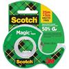 Scotch Nastro adesivo Magic - 1 Rotolo 19 mm x 30 m, Dispenser portatile - Nastro Trasparente Opaco e Scrivibile Ottimo per Casa, Ufficio e Scuola