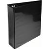 Exacompta - 51845NE - 1 Raccoglitore Personalizzabile Kreacover - 4 Anelli a D 60 mm - Copertina Foderata PP con Tasca Fronte/Dorso/Retro - Dorso 90 mm - F.to Esterno 30x32 cm per A4 Maxi - Nero