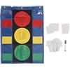 XGOUGUAAU Tabella tascabile per il comportamento a semaforo, schede a cancellazione a secco e penna per la gestione dell'aula, strumento di apprendimento sul comportamento a semaforo con tas