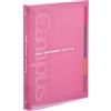 Kokuyo Binder Raccoglitore per quaderni B5, 26 anelli, apertura con interruttore, capacità 100 fogli, prodotto in Giappone (Rosa P333P)