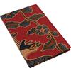 GURU SHOP Guru-Shop Quaderno, Diario di Bali Batik - Modello 2, Rosso, 17x11x1 cm, Diari per Quaderni
