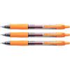 PILOT Set di 3 penne roller G-2 07 inchiostro gel punta media arancione