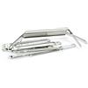 office box Legatrice Fastener realizzata in metallo di alta qualità. Cromato - 1 scatola 50 pz. - REF.0946 - SDI - Distribuito da Office Box (50)